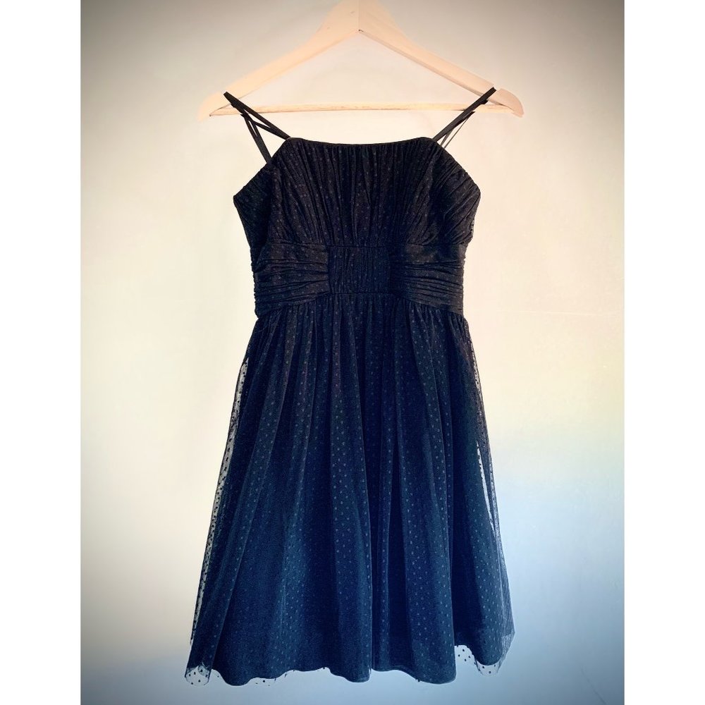 Jill Stuart Strapless Cocktail Dress in Black, Size 6
